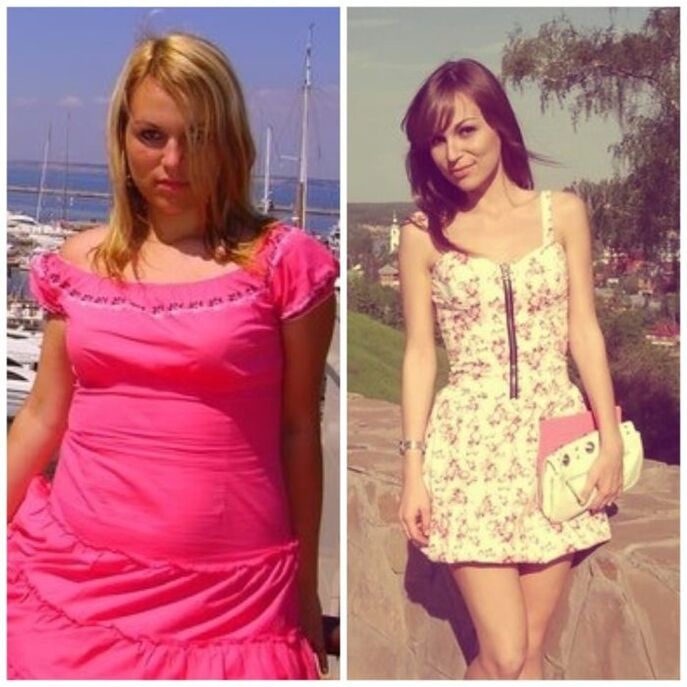 pred in po uporabi ajdove diete fotografija 2