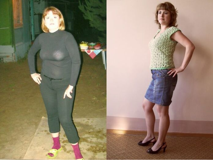 pred in po izgubi teže na vaši najljubši dieti fotografija 1