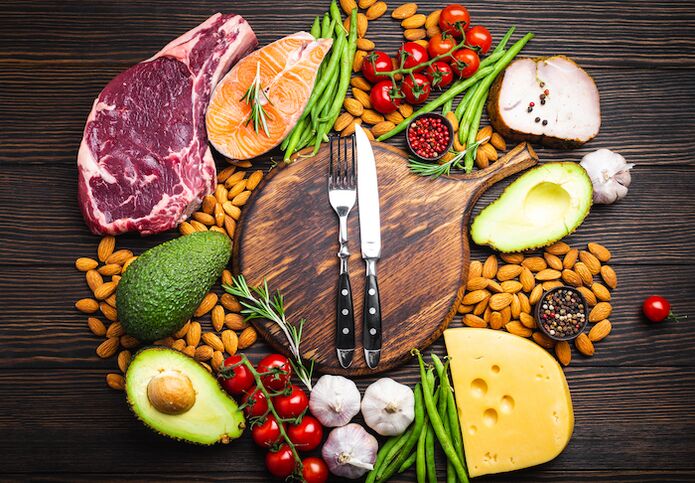 Osnovna dovoljena živila za sestavo jedilnika ketogene diete